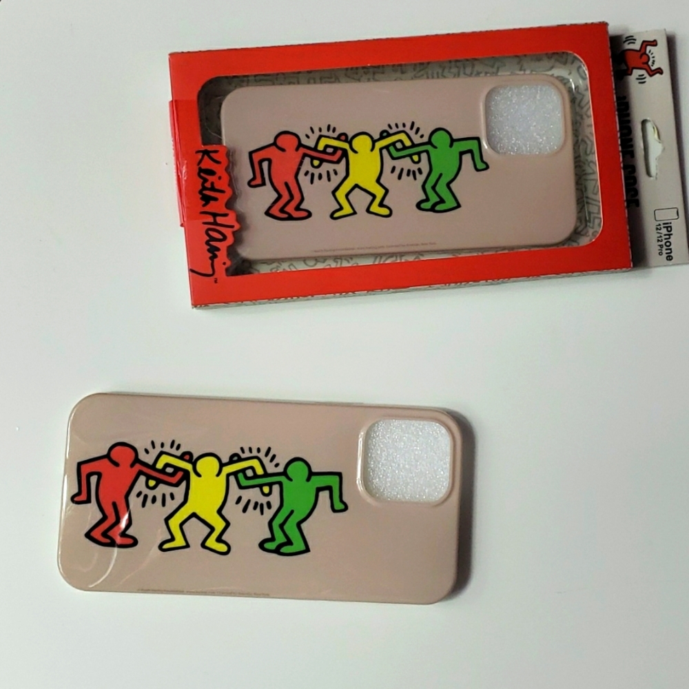 Keith Haring IPhone 12/12 Pro Model Phone Case